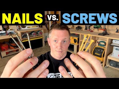 What are the disadvantages of using screws?