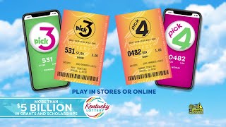 Enjoy Classic, Simple Fun with Pick 3 and Pick 4!