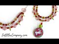 DIY Hand Painted Wood Pendant and Soft Flex Beaded Necklace: Free Spirit Beading with Kristen Fagan