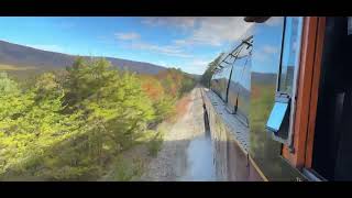 Norfolk & Western 611 on North Mountain October 2025