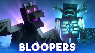 Dragon Rescue: The Storm - BLOOPERS | Alex and Steve Life (Minecraft Animation)