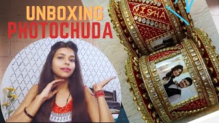 Unboxing Photo Chura Set Online | Photo Bangles Reviews Online | Couple Photo Chura Unboxing Online