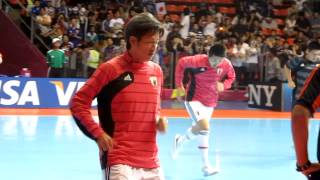 KAZU MIURA at Futsal World Cup 2012 in Thailand