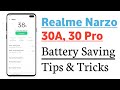 Realme Narzo 30A, 30 Pro Battery Savings Tips And Tricks