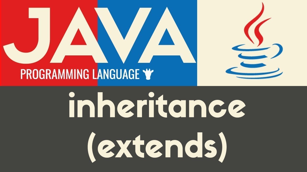 Java Programming Tutorial 49 Inheritance Youtube