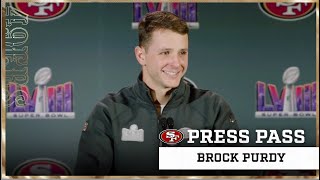 Brock Purdy Talks Fulfilling Childhood Dream of Playing in a Super Bowl | 49ers