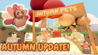 AUTUMN UPDATE! RAINBOW & SUPERSIZED PETS!?| Roblox Pet Line