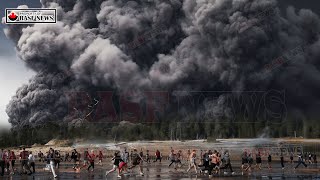 Horrible Today: Steamboat Geyser Erupted in Yellowstone park Spews Giant Hot Mud 1,600 Feet Into Air