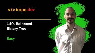 Balanced Binary Tree | LeetCode 110 - Python