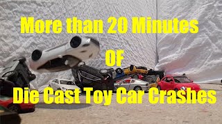 Toy Car Crash Extravaganza! - Stunt Compilation in Slow Motion -