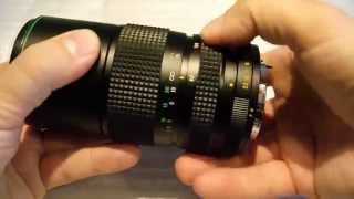 HANIMEX zoom lens 80-200mm 1:4,5 (PK mount) overview