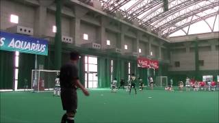 2014年　コカ・コーラカップ　フットサルミックス　GreenGreen　vs　Mkeins　後半