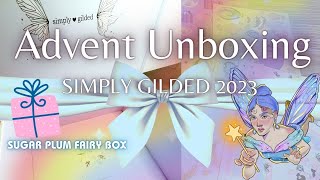 12 Days of Simply Gilded 2023 Advent Calendar Unboxing