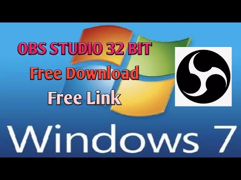 OBS STUDIO | 32 Bit WIN 7 (Free Link) - YouTube