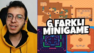 6 FARKLI MİNİ GAME OYNADIK !! BRAWL STARS TROLL HARİTALAR