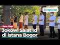 Jokowi, Iriana, Kaesang Salat Idul Adha di Istana Bogor