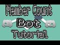 Member Count Bot  setup and tutorial ||Discord tutorial 2018 #android