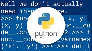 Getting list of parameter names inside python function