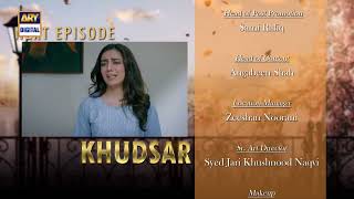 Khudsar Episode 38 | Teaser | ARY Digital Drama