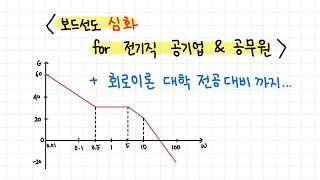 [전기기사 제어공학] 보드선도 심화 문제 풀이 (전기직 공기업 & 공무원, 회로이론 전공 시험까지!)