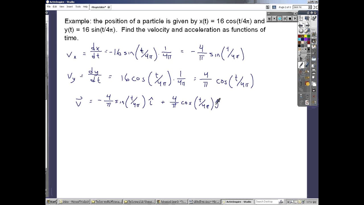 Video 4.1: Kinematics In 2D And 3D - YouTube