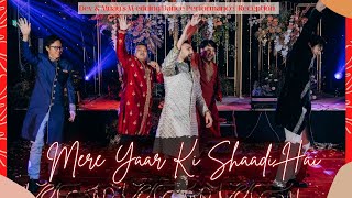 Mere Yaar Ki Shaadi Hai | Dev & Muay's Wedding Dance Performance | Reception