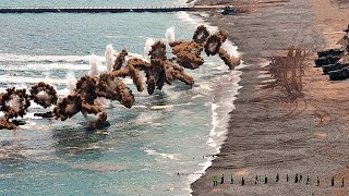 US and S. Korean Military Storm Simulated North Korean Beach