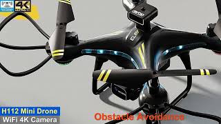 JJRC H112 Obstacle Avoidance 4K Low Budget Drone – Just Released !