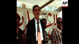 SYND 27 8 76 JUMBLATT AT RALLY