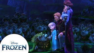 The Troll Warns Elsa About Her Powers | Frozen