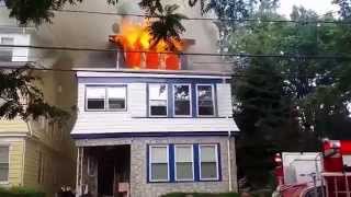 Newark, NJ WORKING FIRE (Alexander Street) 7/9/14