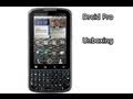 Motorola Droid Pro - Unboxing