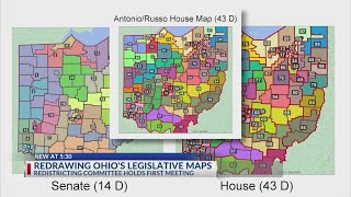 Ohio Redistricting Commission adopts set of working maps