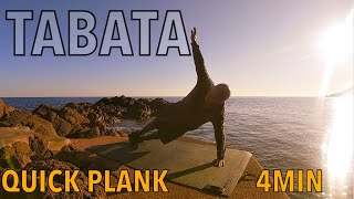 Tabata plank workout / Quick plank / Tabata workout music