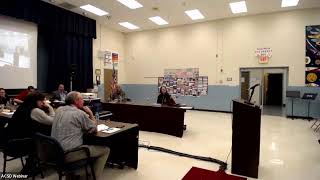 ACSD Board of Education Meeting 11/22/22