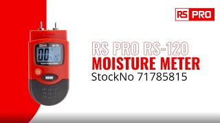 RS PRO 1469080 - RS-120 Moisture Meter (71785815)