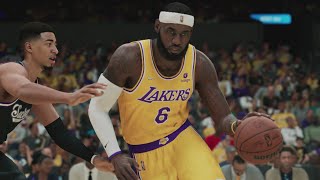 Los Angeles Lakers vs Sacramento Kings | NBA Today 1/4/2022 Full Game Highlights - (NBA 2K22)