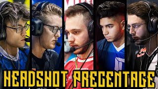 Top 5 CS:GO Players With The Highest Headshot % of All Time! (Vs. Top 20 Teams)