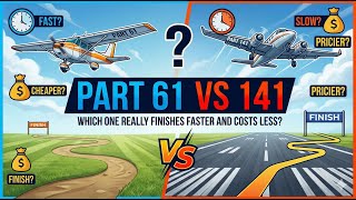 Part 61 vs 141 - Which One Really Finishes Faster and Costs Less