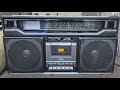 JVC 4BAND RADIO CASSETTE RECORDER BOOMBOX MADE IN JAPAN MO.9427322171