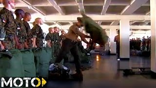 Drill Instructors And A Recruit's Seabag. OOH RAH Drill Instructor Part 12.