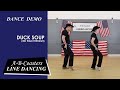 DUCK SOUP - Line Dance Demo & Walk Through