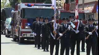 Hundreds pay respects to Welland Fire Captain Craig Bowman