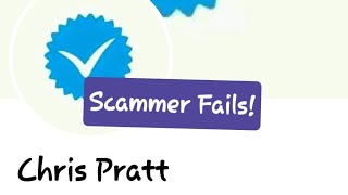 Idiot scammer lies. #scammers