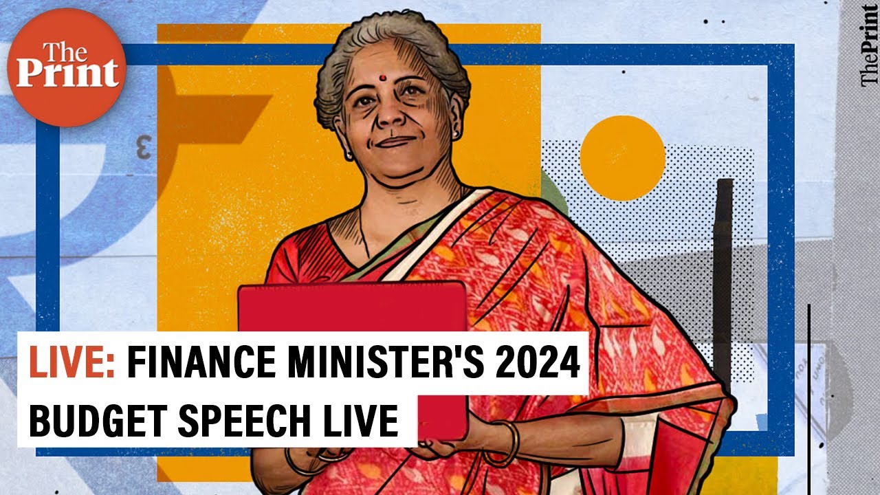 LIVE: Finance Minister Nirmala Sitharaman's 2024 Budget Speech - YouTube