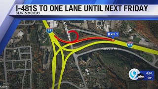 Town of DeWitt, Onondaga to see upcoming I-481 reduction