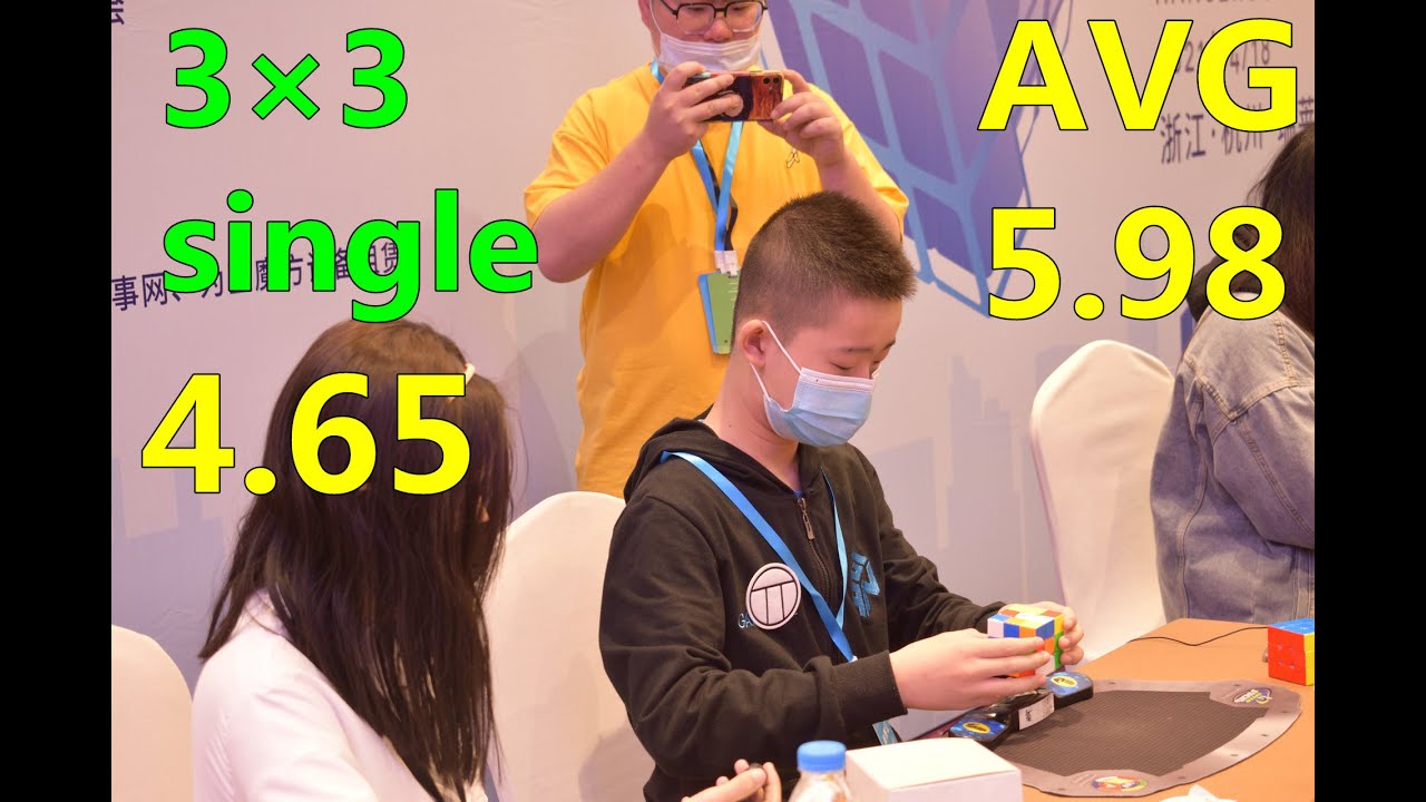5 98 Official 3x3 Average 4 65 Single All Sub 6 2 Youtube