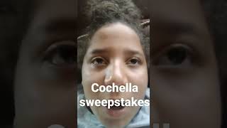 Coachella sweepstakes