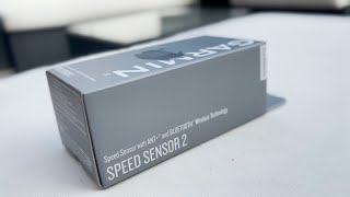 Unboxing Garmin speed sensor 2