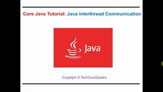 Core_Java_41 - Java Interthread Communication